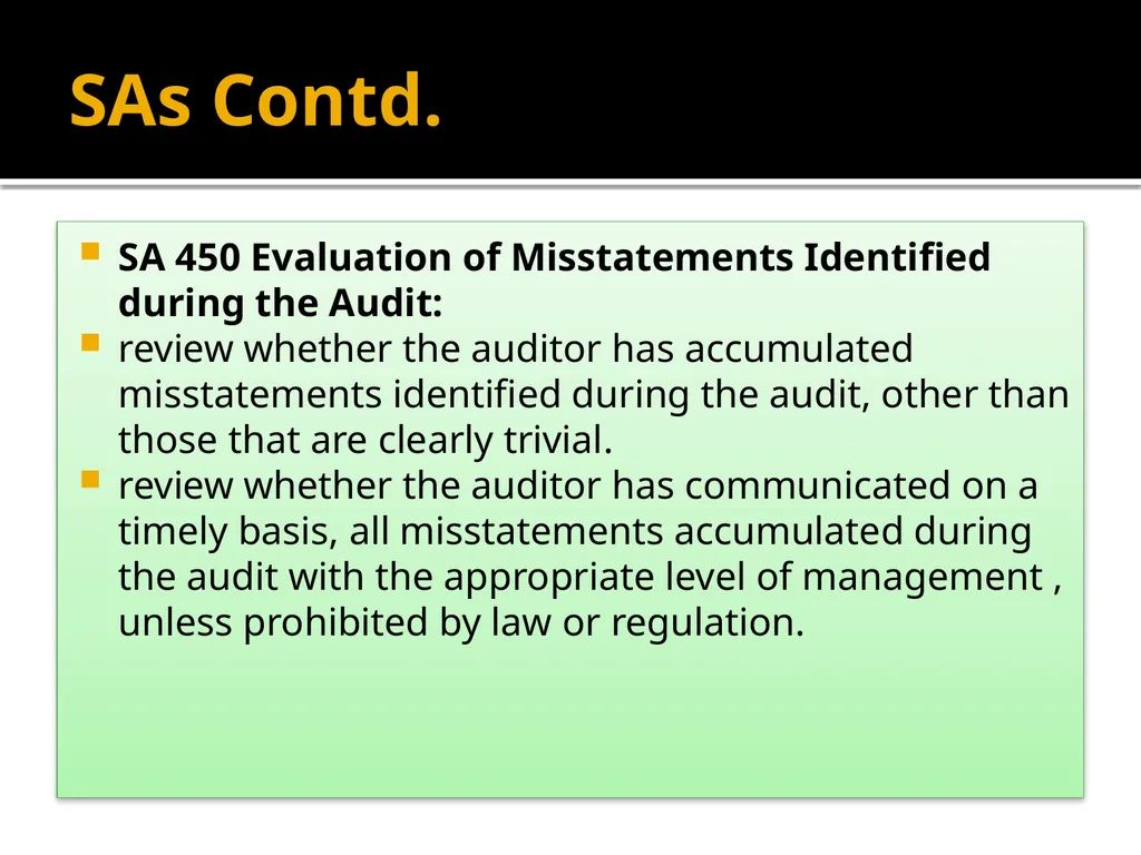 Compliance with Technical and Professional - slide 21 of 29