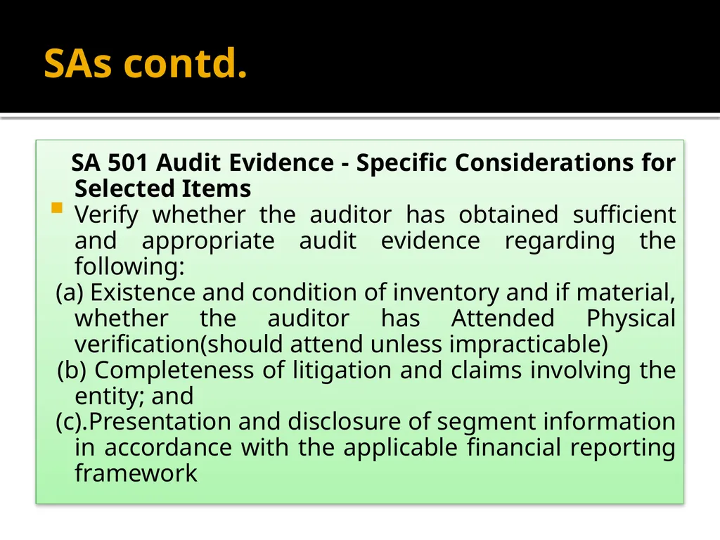 Compliance with Technical and Professional - slide 23 of 29