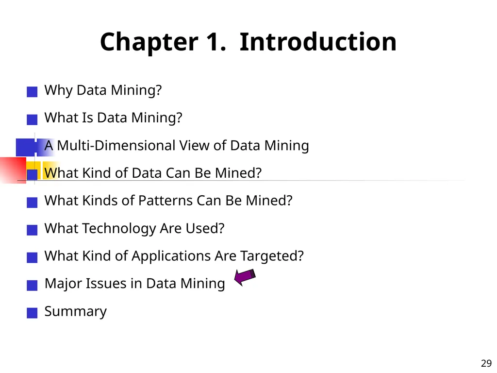 1 1 Data Mining: Concepts and Techniques — Chapter - slide 29 of 32