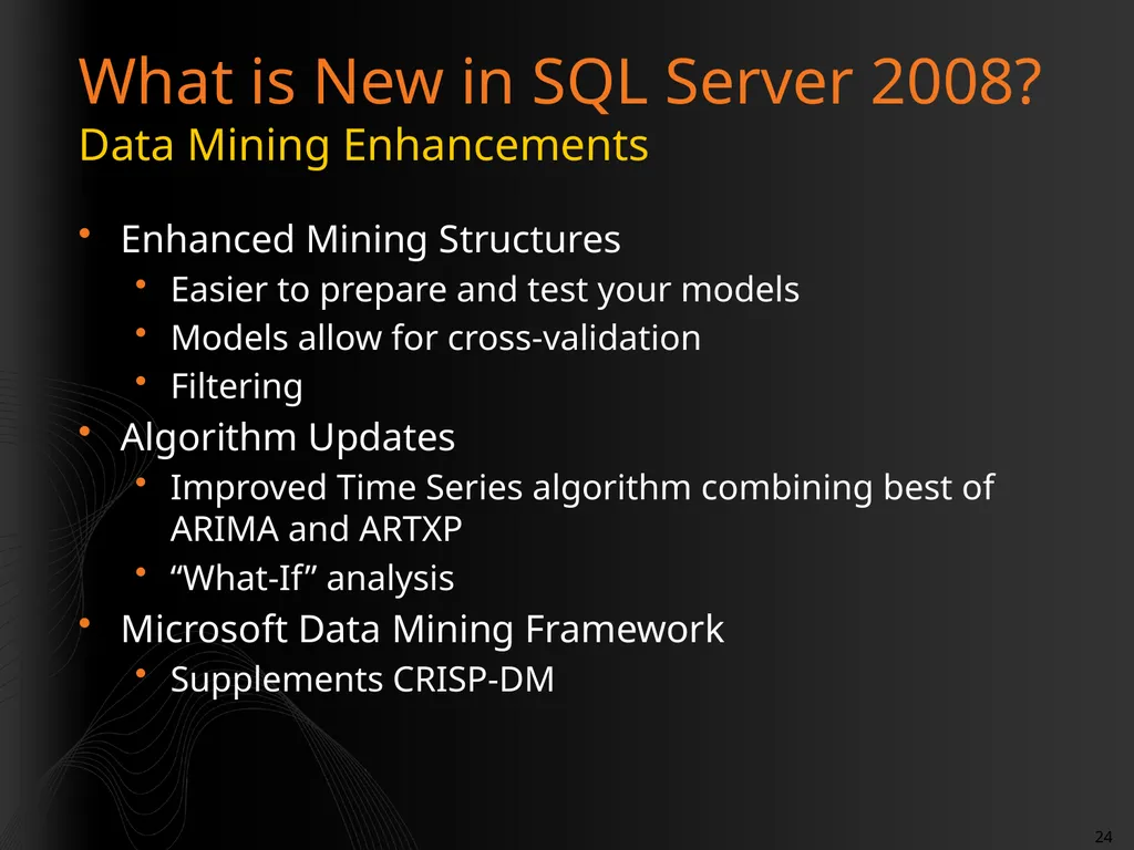 Introduction to Data Mining Rafal Lukawiecki - slide 24 of 33