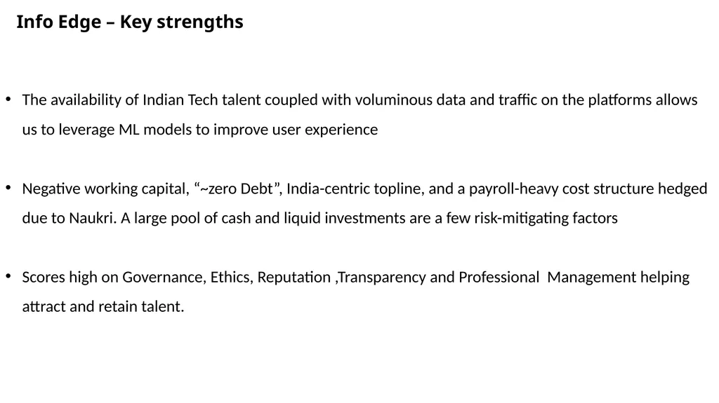 Info Edge (India) Limited India’s Premier - slide 6 of 31