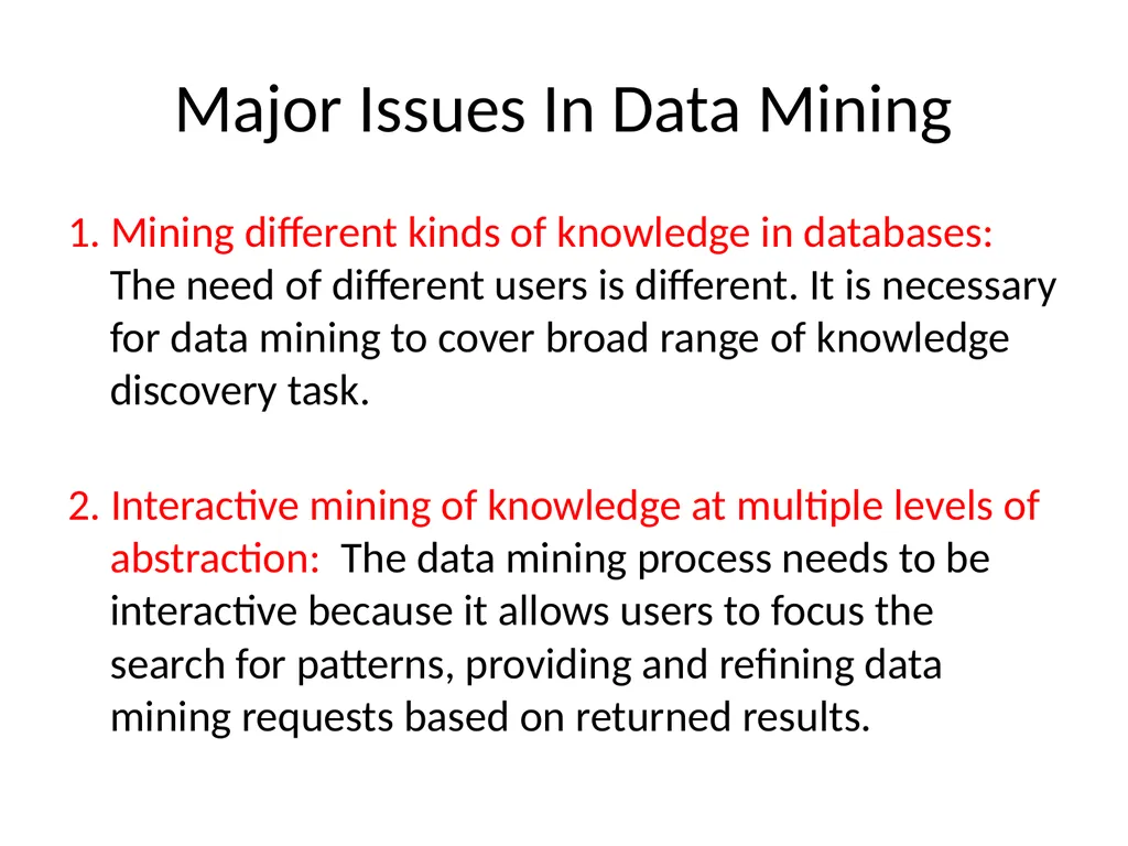Data Mining Data mining refers to extracting or - slide 8 of 11