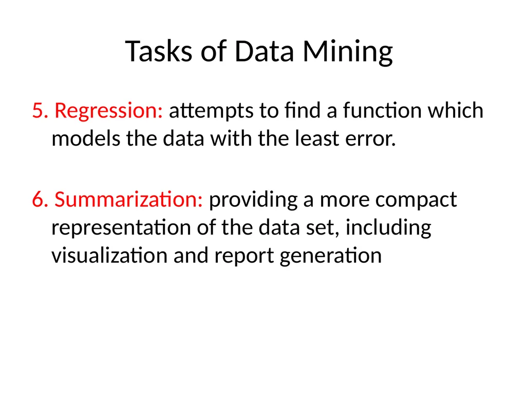 Data Mining Data mining refers to extracting or - slide 7 of 11
