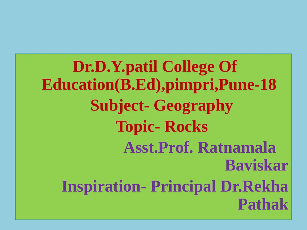 Dr.D.Y.patil College Of