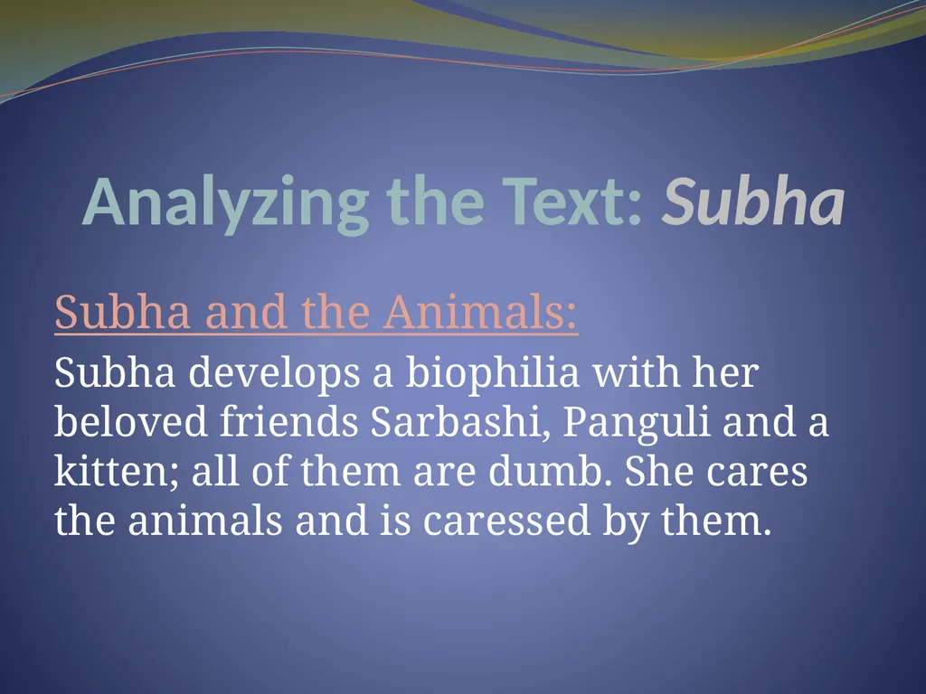Silence and the Self: Presentation of Dilemma and - slide 11 of 13
