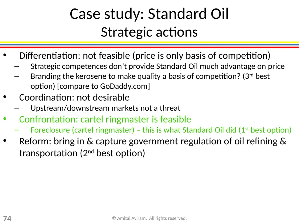 Business strategy for lawyers Chapter 3: The - slide 74 of 75