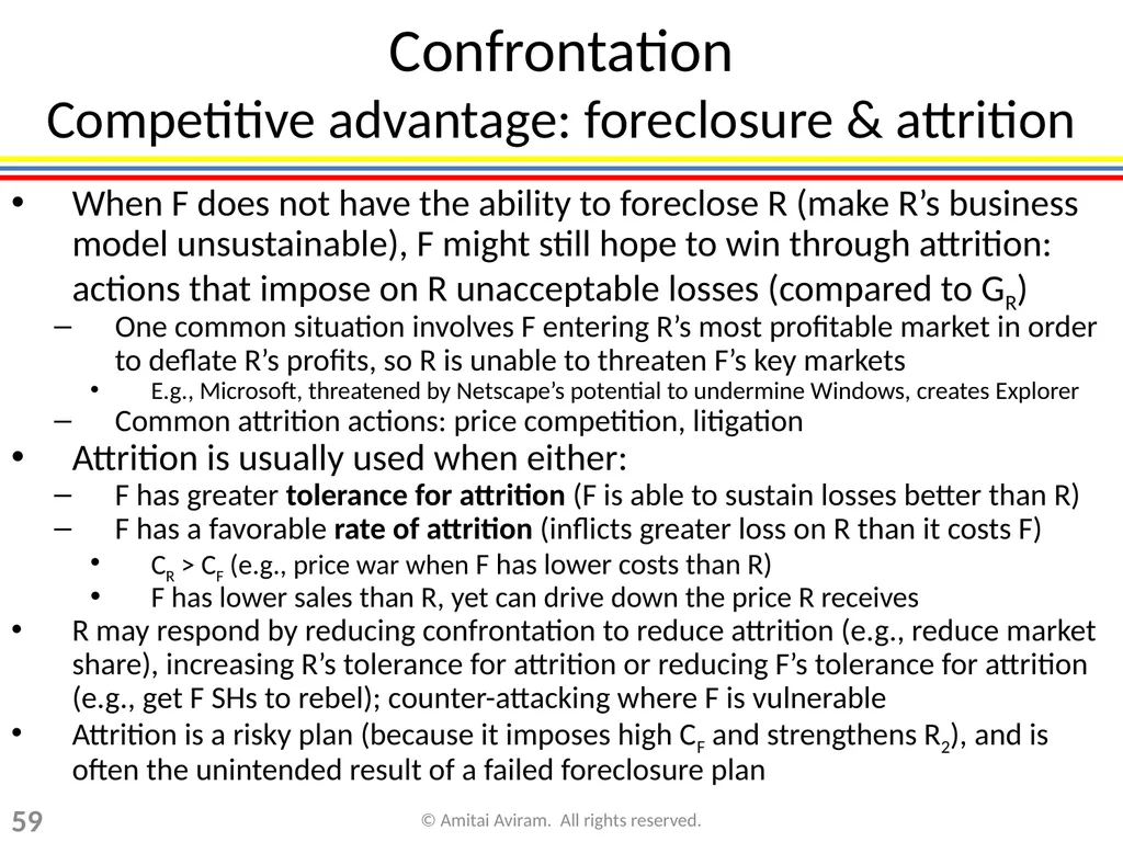Business strategy for lawyers Chapter 3: The - slide 59 of 75