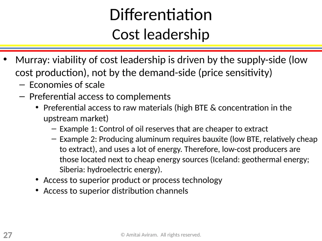 Business strategy for lawyers Chapter 3: The - slide 27 of 75