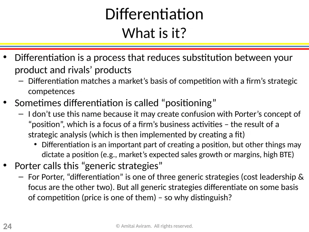 Business strategy for lawyers Chapter 3: The - slide 24 of 75