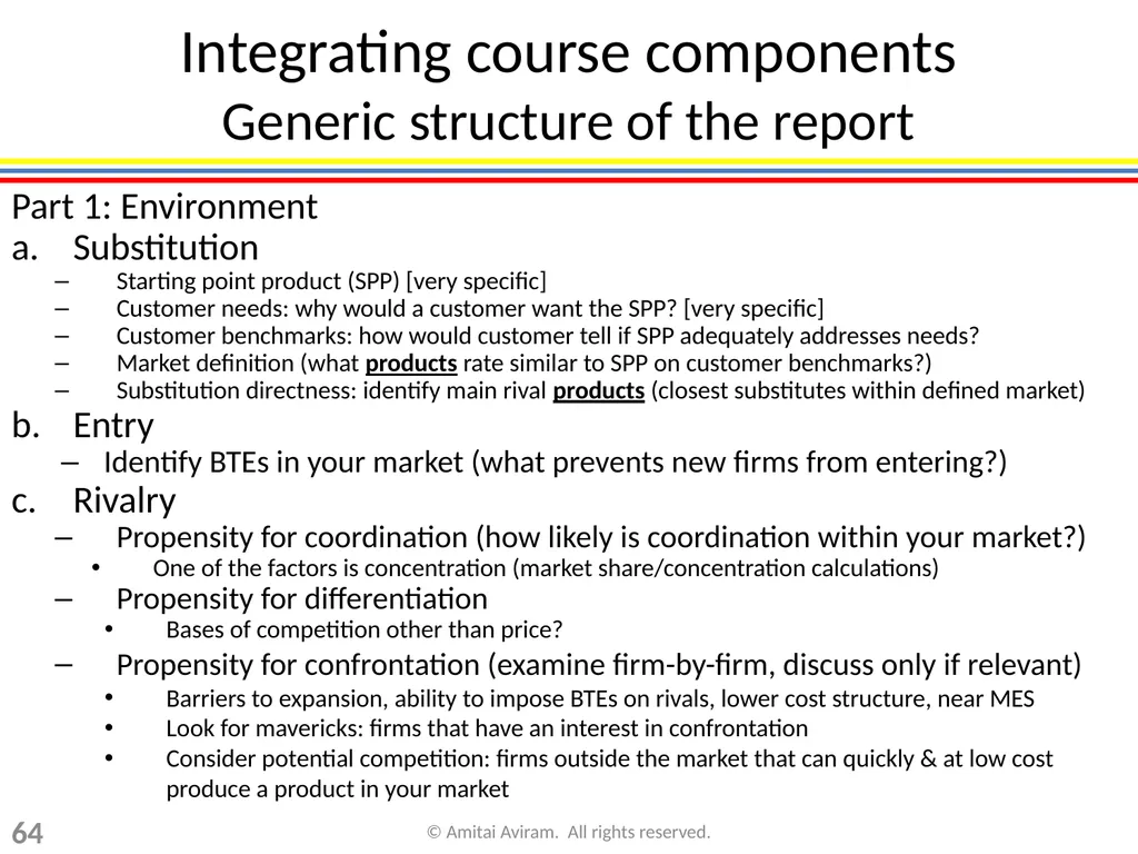 Business strategy for lawyers Chapter 3: The - slide 64 of 75