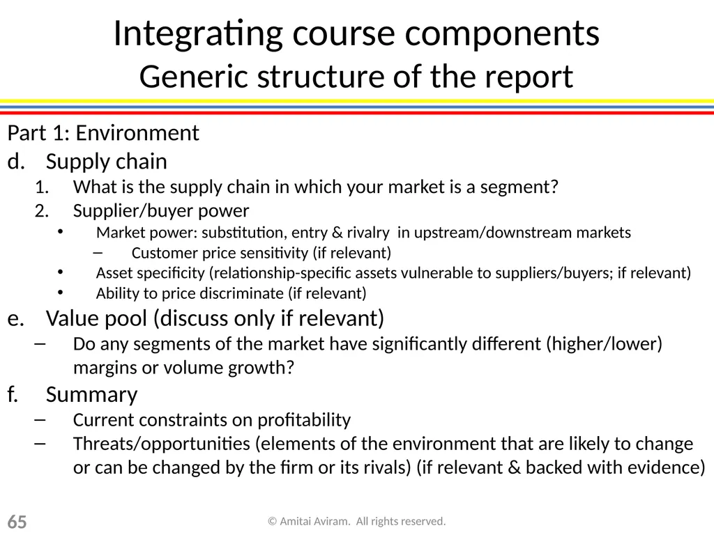 Business strategy for lawyers Chapter 3: The - slide 65 of 75