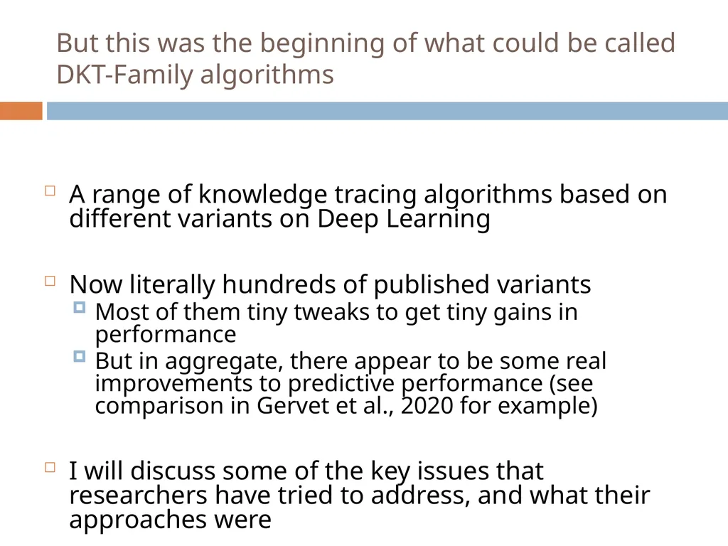 Knowledge Tracing Week 9 Goal of Knowledge Tracing - slide 136 of 167