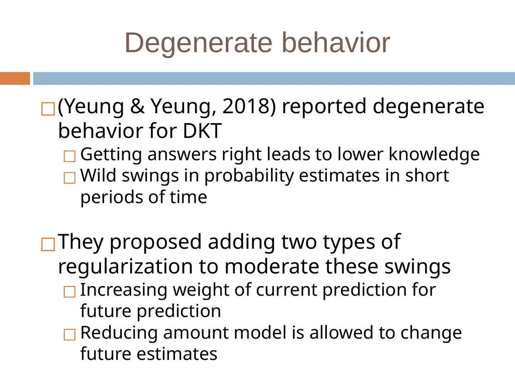Knowledge Tracing Week 9 Goal of Knowledge Tracing - slide 138 of 167
