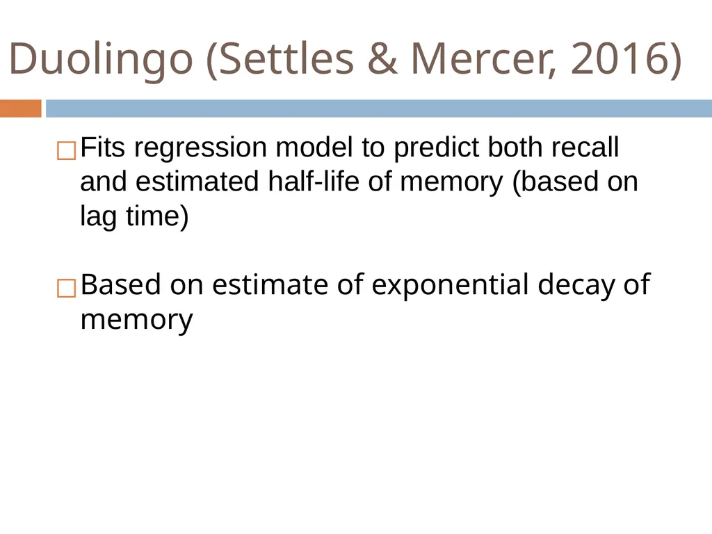 Knowledge Tracing Week 9 Goal of Knowledge Tracing - slide 166 of 167