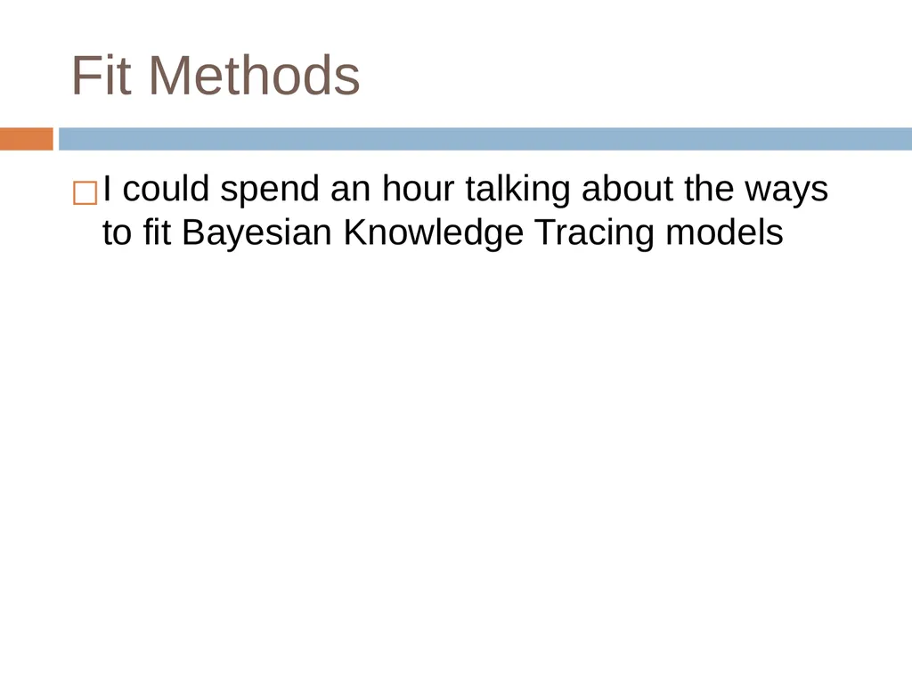 Knowledge Tracing Week 9 Goal of Knowledge Tracing - slide 50 of 167