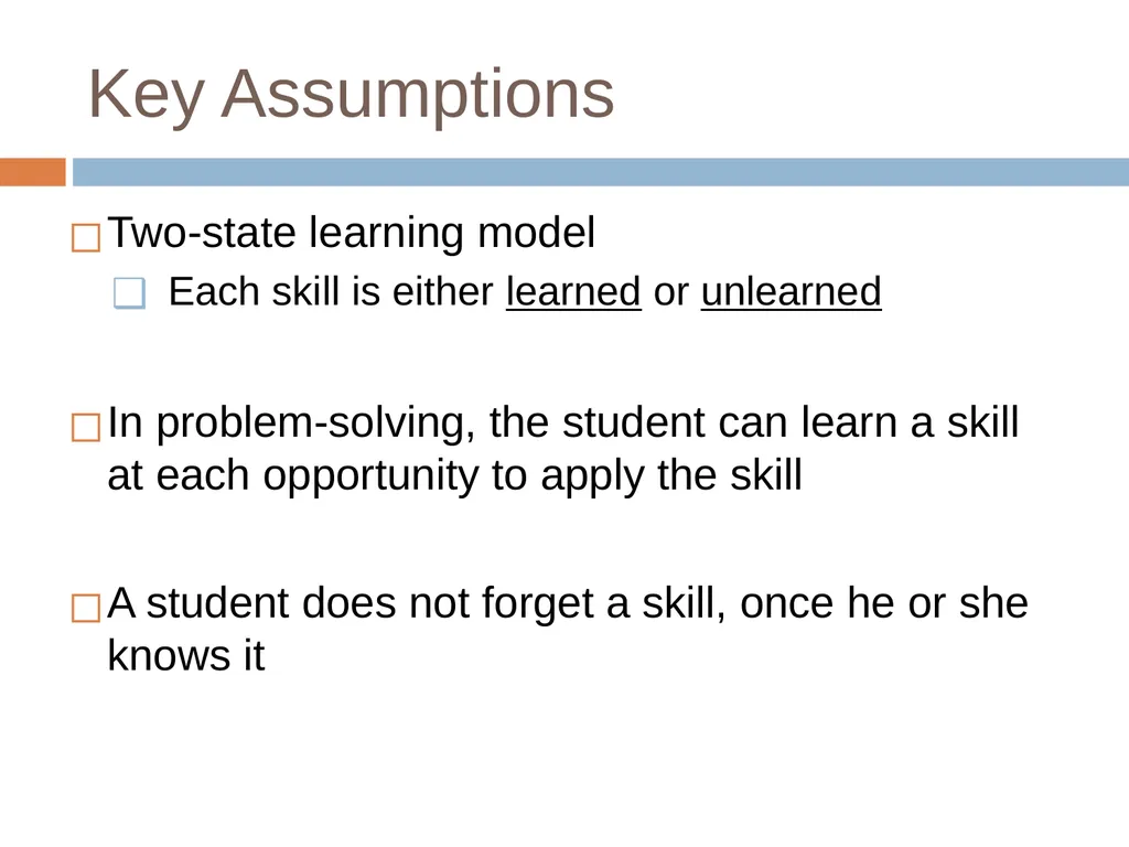 Knowledge Tracing Week 9 Goal of Knowledge Tracing - slide 17 of 167