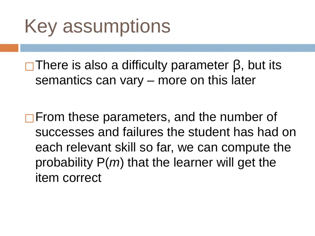 Knowledge Tracing Week 9 Goal of Knowledge Tracing - slide 62 of 167