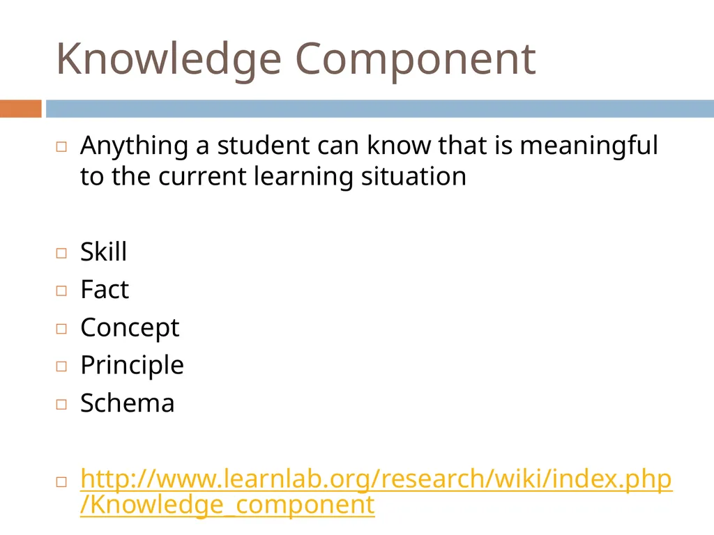 Knowledge Tracing Week 9 Goal of Knowledge Tracing - slide 3 of 167