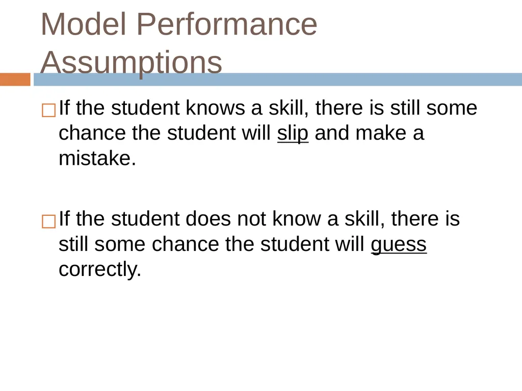 Knowledge Tracing Week 9 Goal of Knowledge Tracing - slide 18 of 167