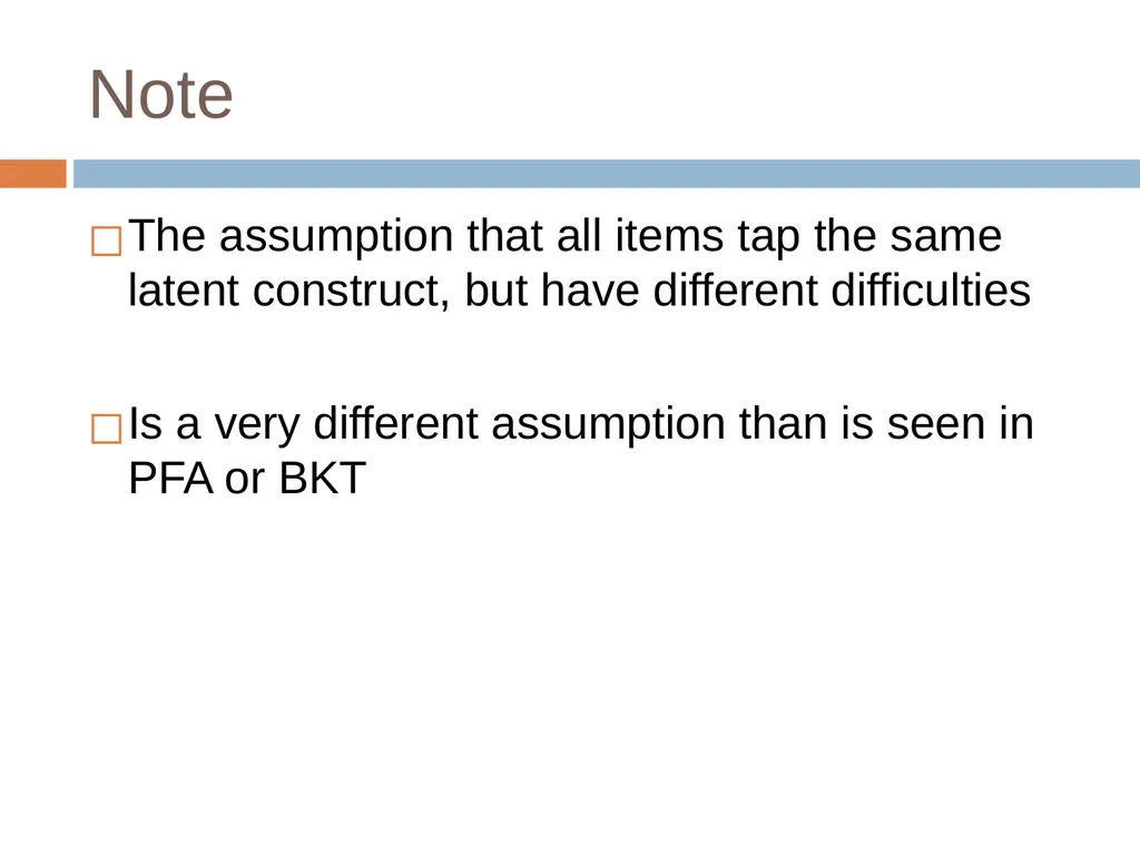 Knowledge Tracing Week 9 Goal of Knowledge Tracing - slide 109 of 167
