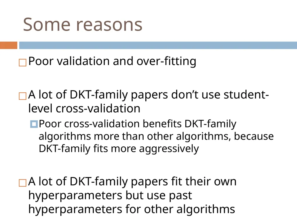 Knowledge Tracing Week 9 Goal of Knowledge Tracing - slide 151 of 167
