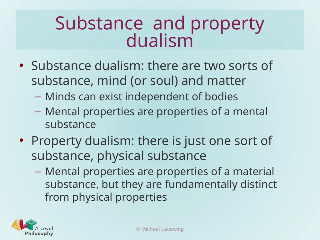 The knowledge argument Michael Lacewing - slide 3 of 12