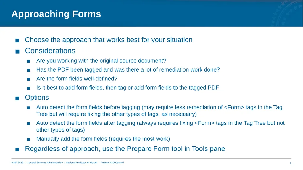 Annual Interagency Accessibility Forum Unlocking - slide 2 of 31