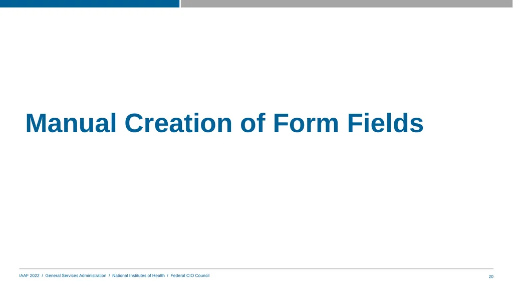 Annual Interagency Accessibility Forum Unlocking - slide 20 of 31