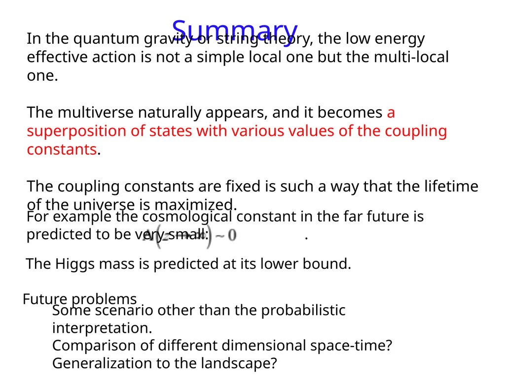 Ｍultiverse and the Naturalness Problem Hikaru - slide 31 of 41