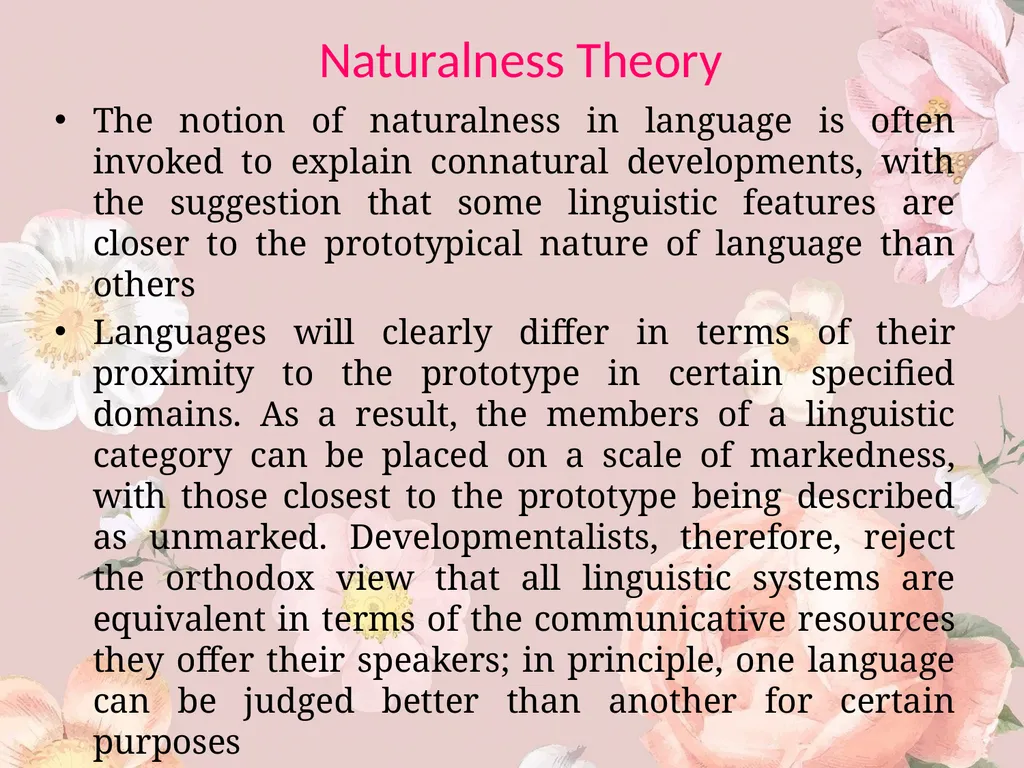 Developmental linguistics Supervised by Dr. - slide 6 of 7