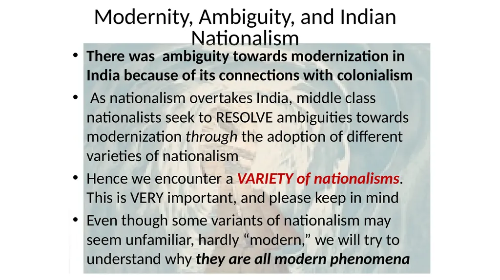 Nationalism and the Middle Class Understanding the - slide 7 of 10