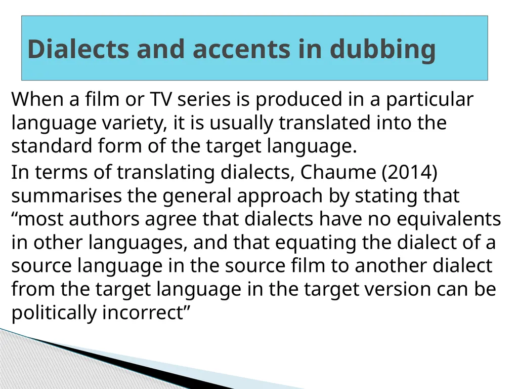 Translation Strategies of Dubbing Lect. Dr. Jalil - slide 15 of 17