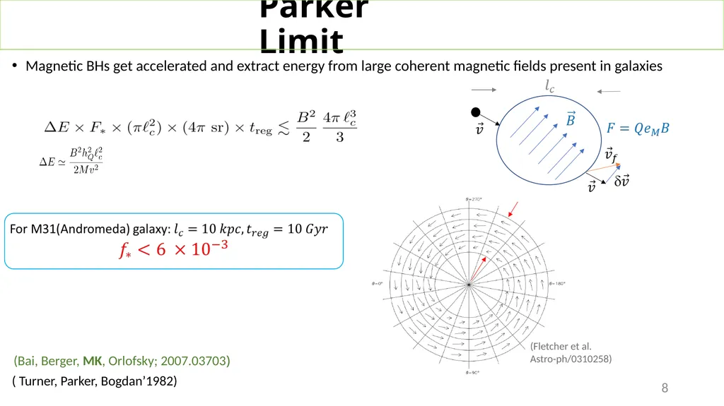 Phenomenology of Magnetic Black Holes with - slide 8 of 11