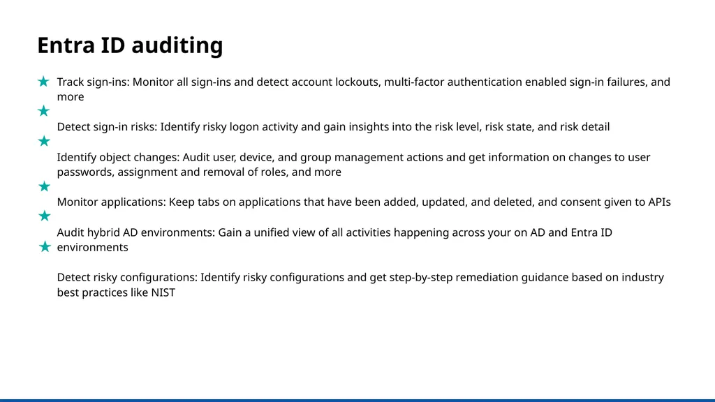 A UBA-driven change auditor Keep your Active - slide 8 of 32