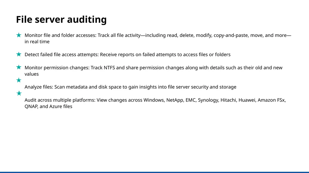 A UBA-driven change auditor Keep your Active - slide 10 of 32