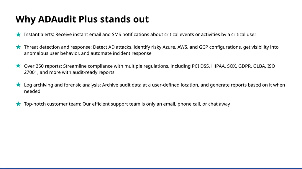A UBA-driven change auditor Keep your Active - slide 24 of 32