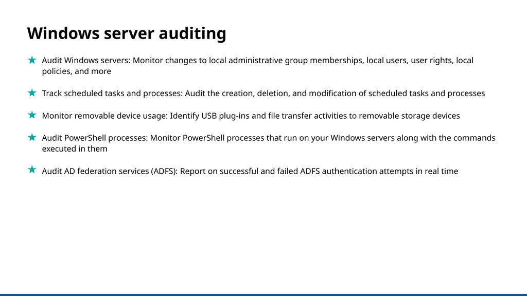 A UBA-driven change auditor Keep your Active - slide 14 of 32