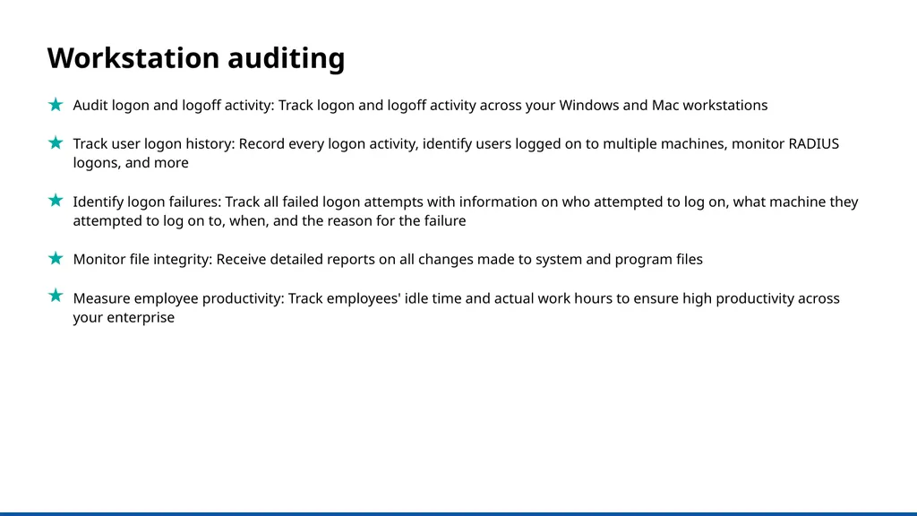 A UBA-driven change auditor Keep your Active - slide 16 of 32
