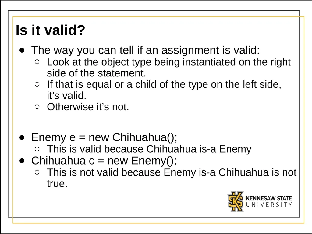 Module 3 Part 2 Polymorphism OBJECTIVES - slide 15 of 15
