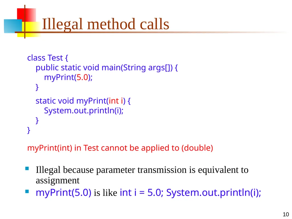 7-Apr-15 Polymorphism 2 Signatures In any - slide 10 of 26