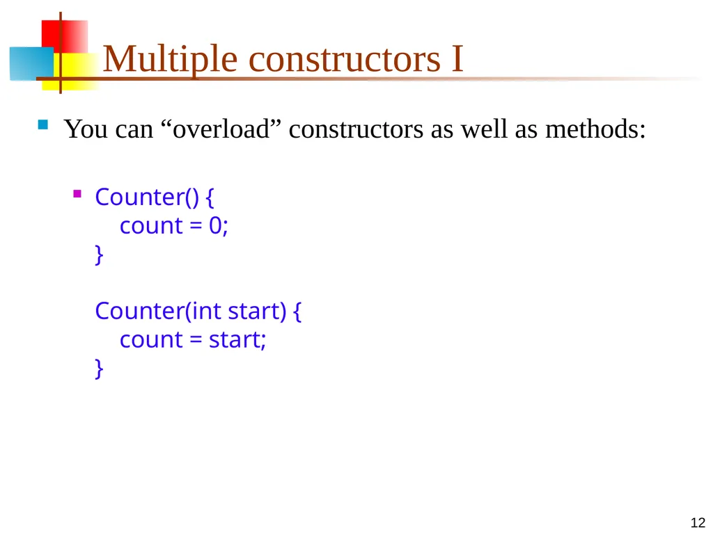 7-Apr-15 Polymorphism 2 Signatures In any - slide 12 of 26