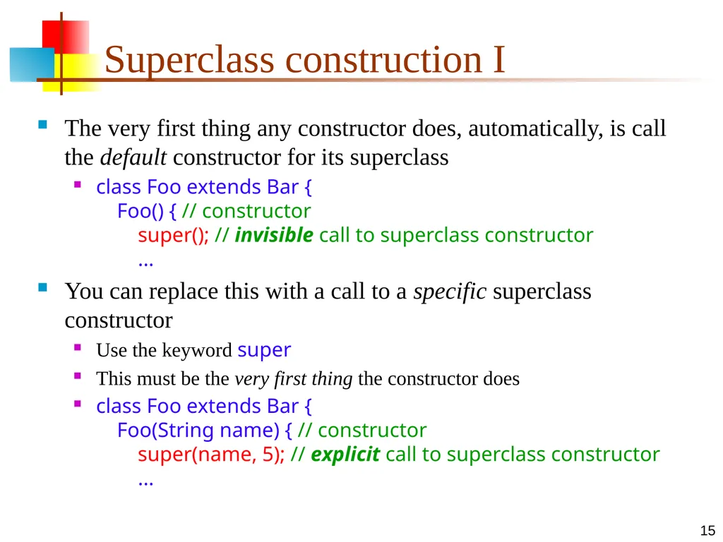 7-Apr-15 Polymorphism 2 Signatures In any - slide 15 of 26