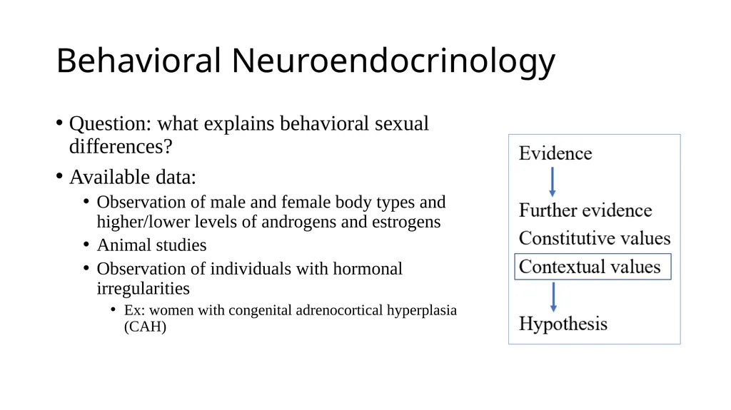 “Research on Sex Differences” Helen Longino - slide 16 of 21