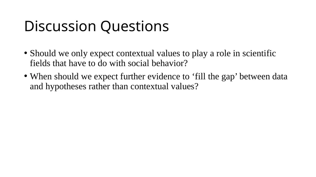 “Research on Sex Differences” Helen Longino - slide 21 of 21