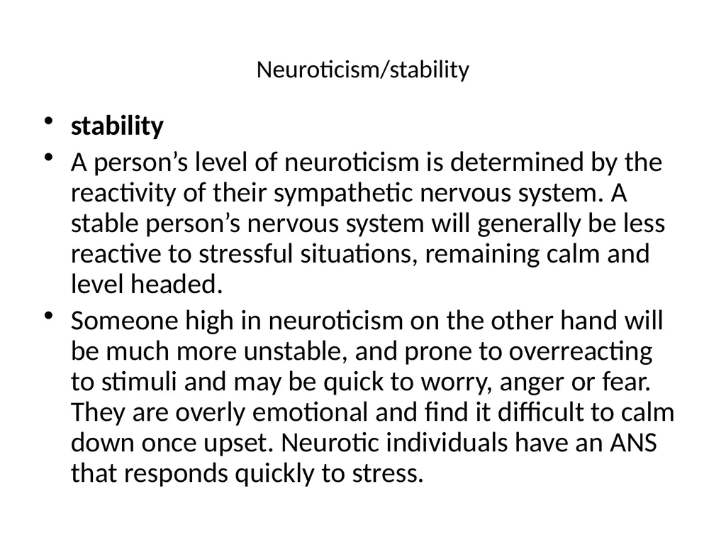 personality definitions The word'personality' - slide 25 of 45