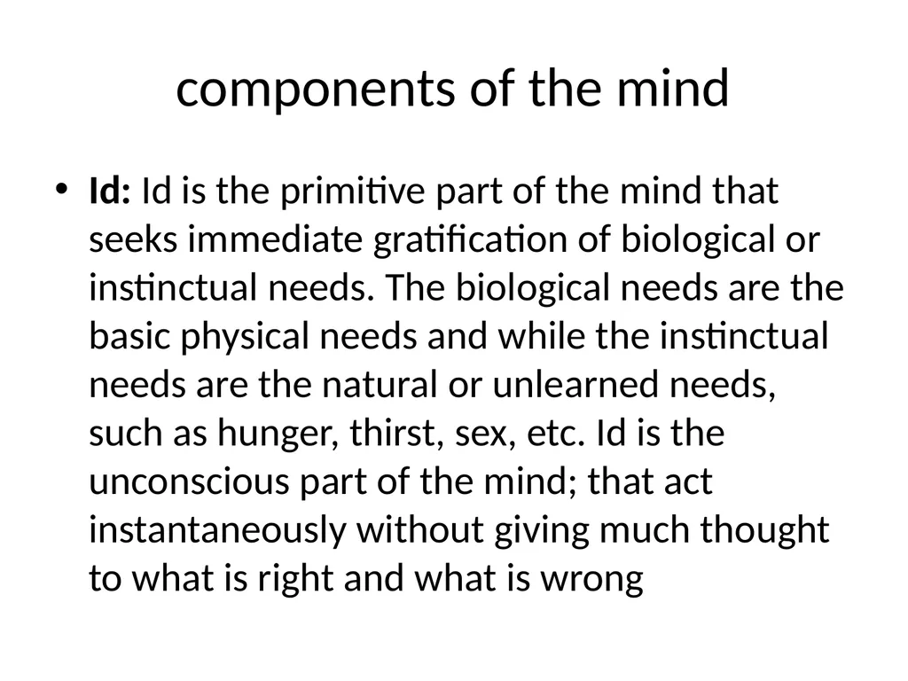 personality definitions The word'personality' - slide 5 of 45