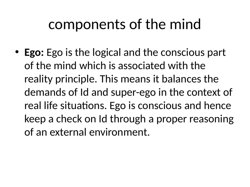personality definitions The word'personality' - slide 7 of 45
