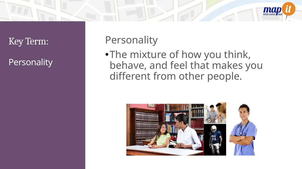 Personality Learning Objectives: Students will - slide 5 of 12