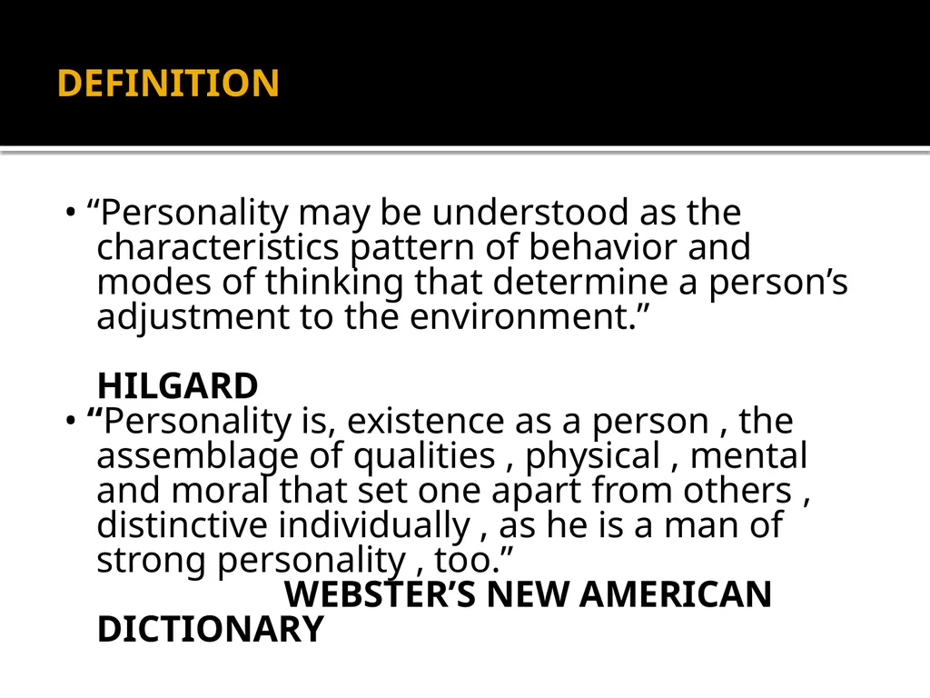 Personality UNIT-2 Personality & Consumer Behavior - slide 5 of 49