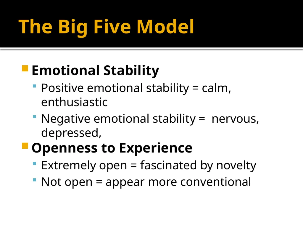 Personality UNIT-2 Personality & Consumer Behavior - slide 30 of 49